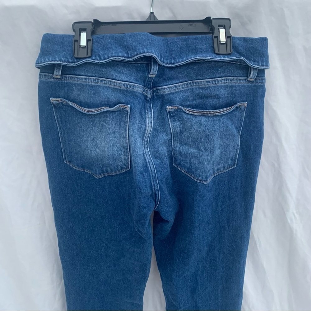 Frame Denim Le High Straight Jeans Fold Over Waist Size 27 - Picture 9 of 9